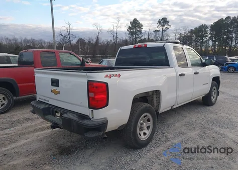 2018 Chevrolet Silverado 1500 Wt из США, поврежденный, VIN 1GCVKNEC9JZ232772